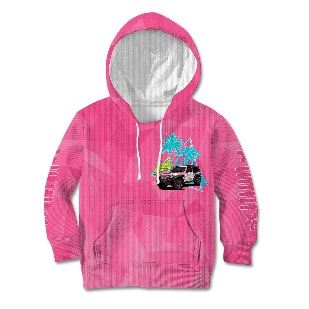 personalised-jeep-girl-kid-hoodie-doll-pink-party