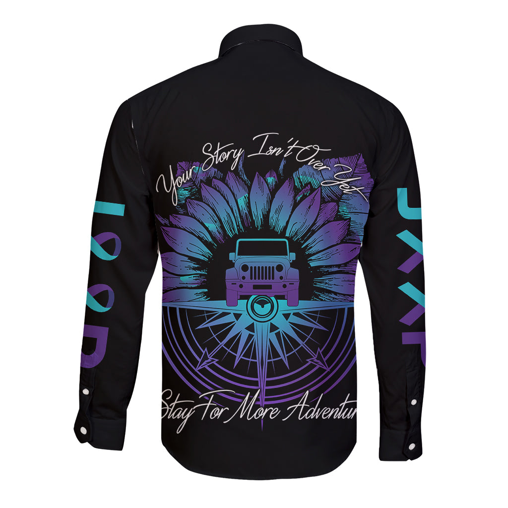 jeep-suicide-prevention-awareness-long-sleeve-button-shirt-your-story-isnt-over-yet-black