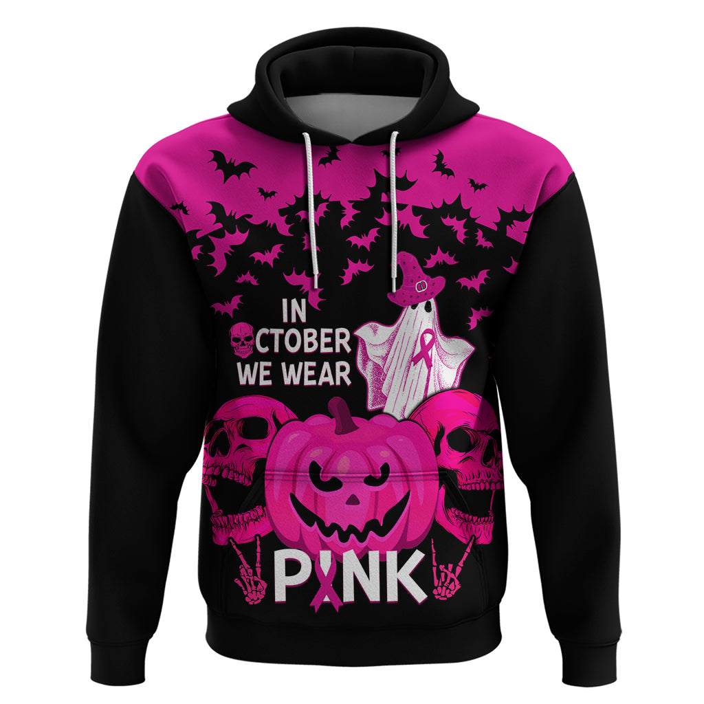 in-october-we-wear-pink-breast-cancer-hoodie-halloween-skull-with-pumkin-black-version