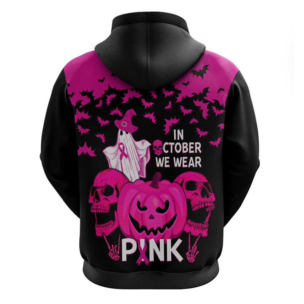 in-october-we-wear-pink-breast-cancer-hoodie-halloween-skull-with-pumkin-black-version