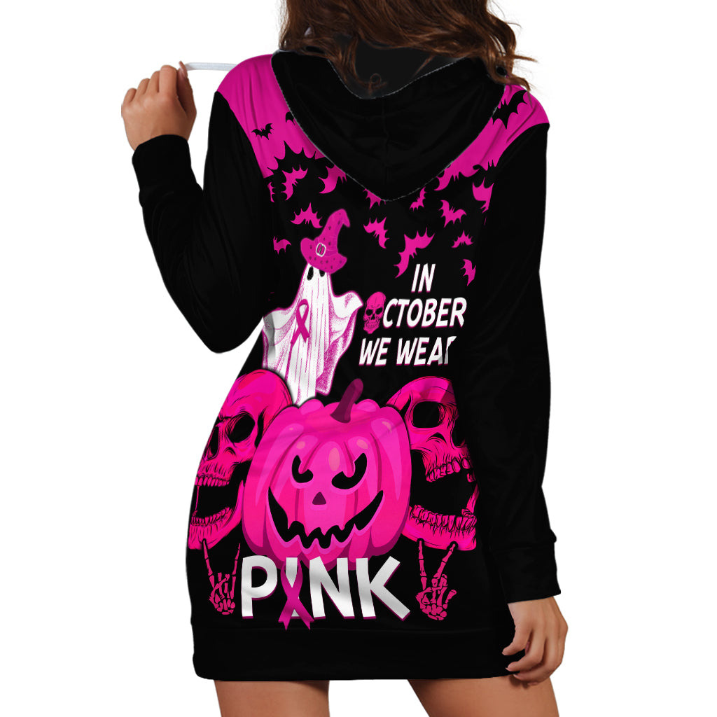 in-october-we-wear-pink-breast-cancer-hoodie-dress-halloween-skull-with-pumkin-black-version