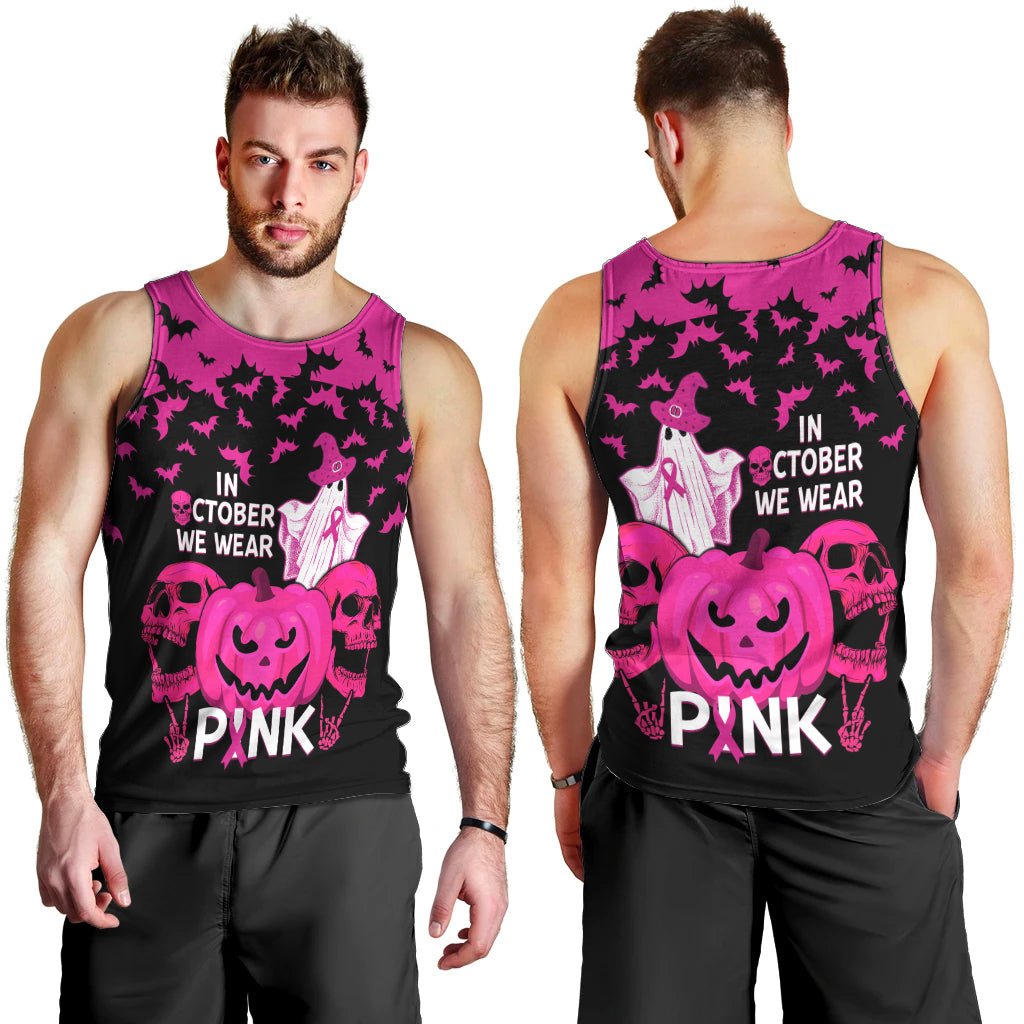 in-october-we-wear-pink-breast-cancer-men-tank-top-halloween-skull-with-pumkin-black-version