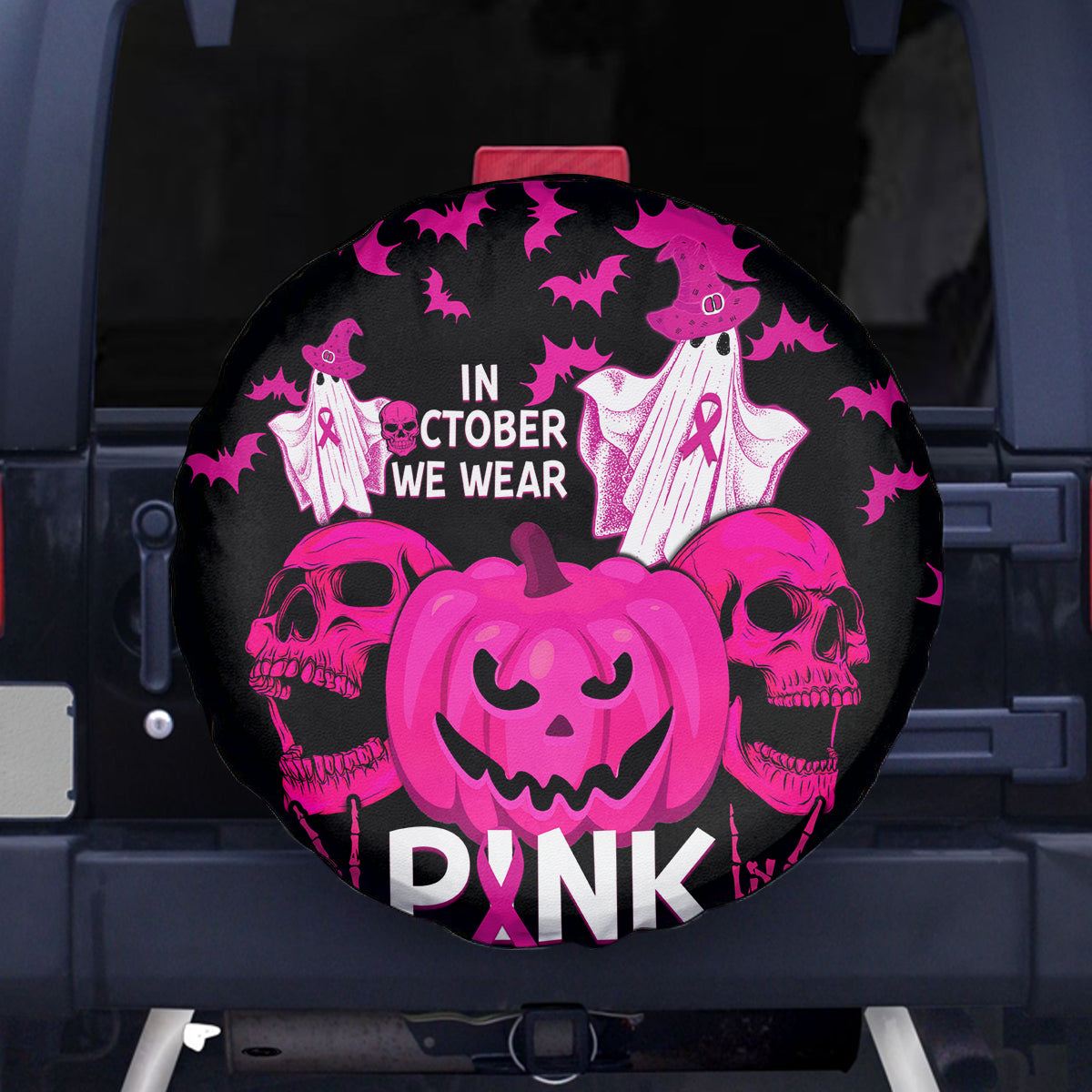 in-october-we-wear-pink-breast-cancer-spare-tire-cover-halloween-skull-with-pumkin-black-version