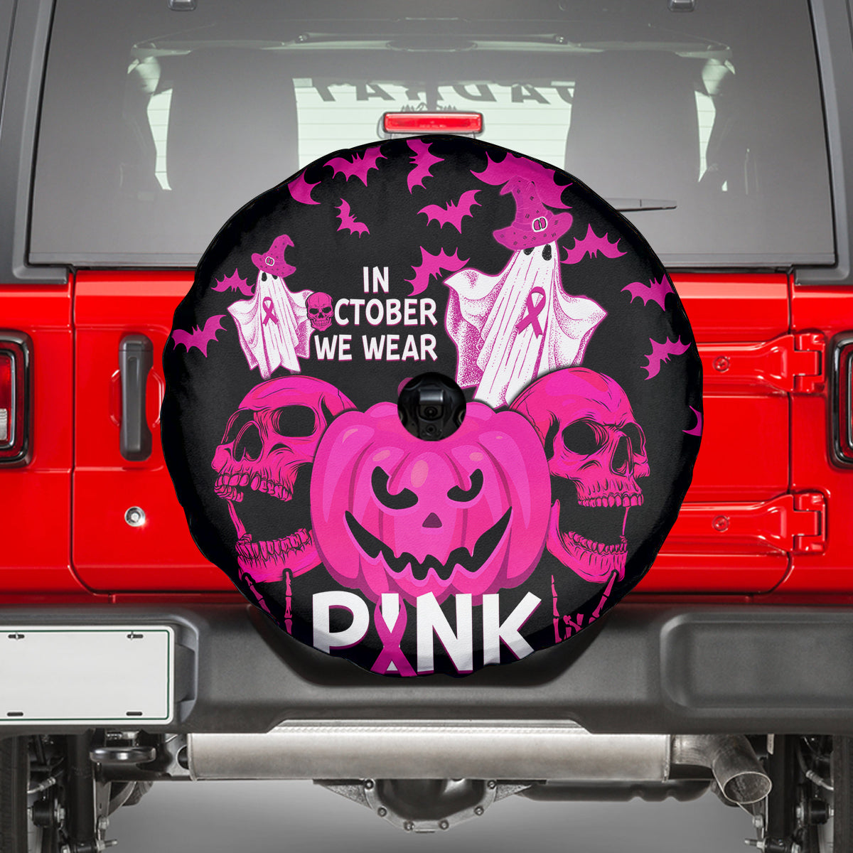 in-october-we-wear-pink-breast-cancer-spare-tire-cover-halloween-skull-with-pumkin-black-version