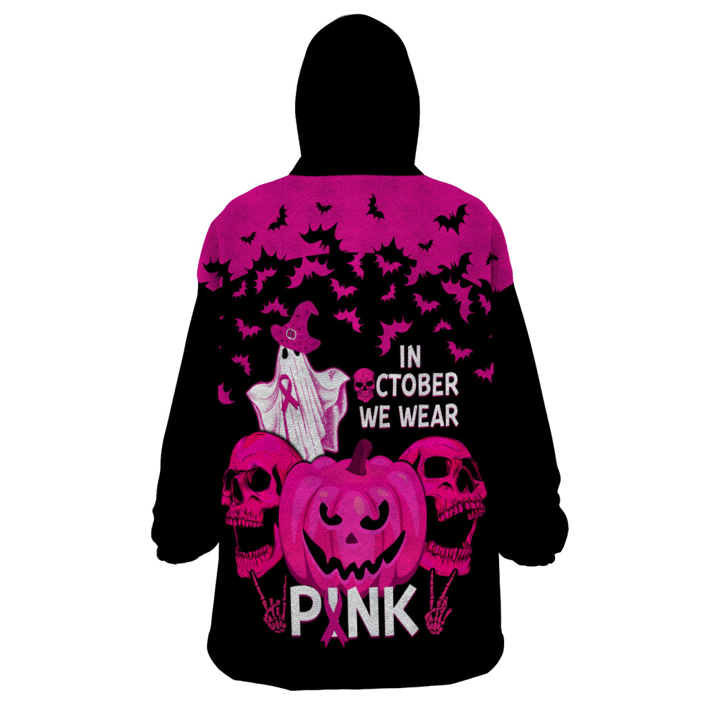 in-october-we-wear-pink-breast-cancer-wearable-blanket-hoodie-halloween-skull-with-pumkin-black-version