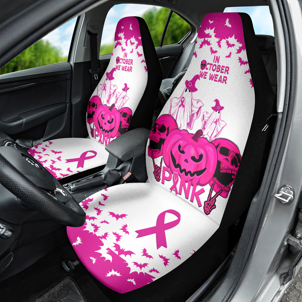 in-october-we-wear-pink-breast-cancer-car-seat-cover-halloween-skull-with-pumkin-white-version