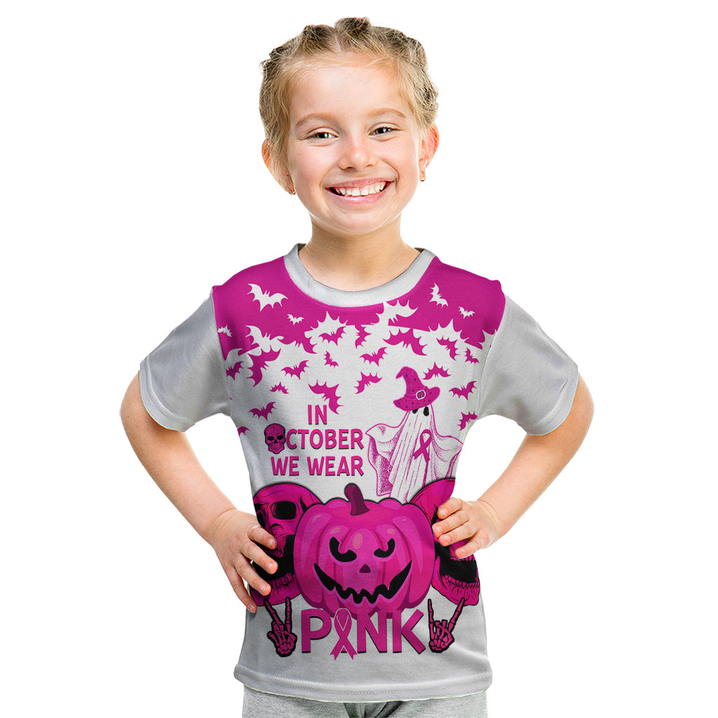 in-october-we-wear-pink-breast-cancer-kid-t-shirt-halloween-skull-with-pumkin-white-version