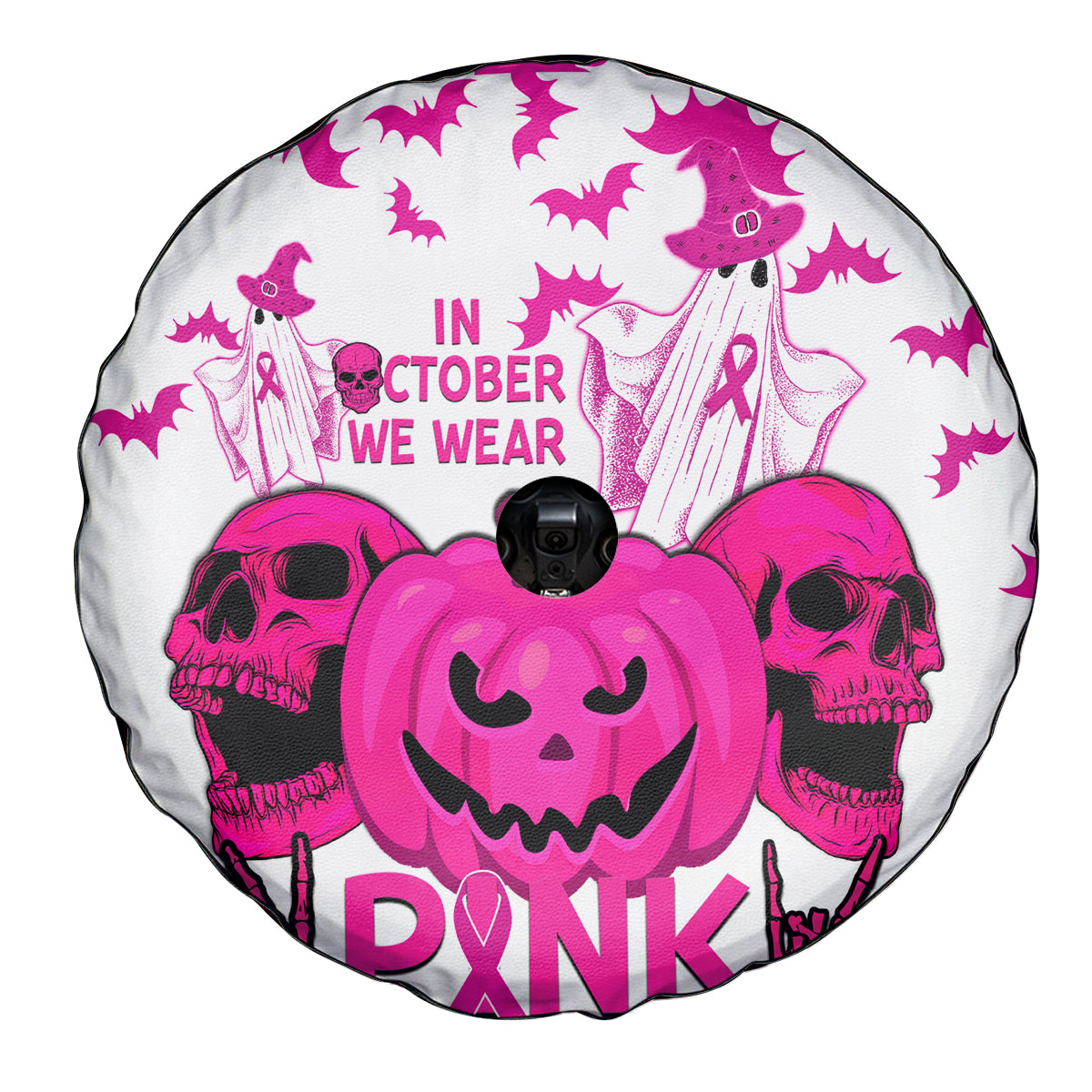 in-october-we-wear-pink-breast-cancer-spare-tire-cover-halloween-skull-with-pumkin-white-version