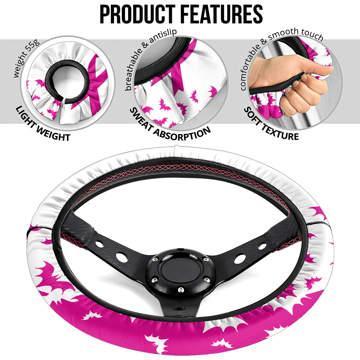 in-october-we-wear-pink-breast-cancer-steering-wheel-cover-halloween-skull-with-pumkin-white-version