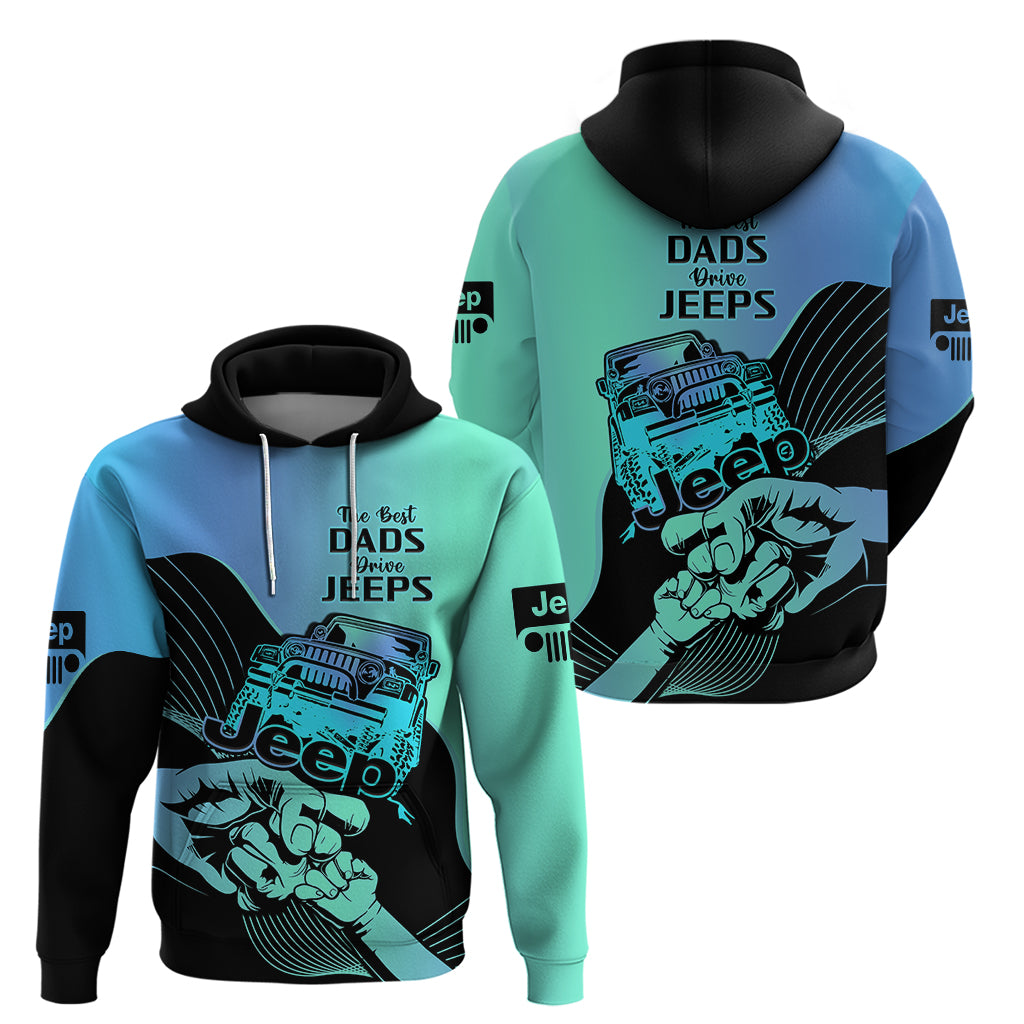 turquoise-jeep-dad-hoodie-happy-fathers-day-best-dads-drive-jeeps