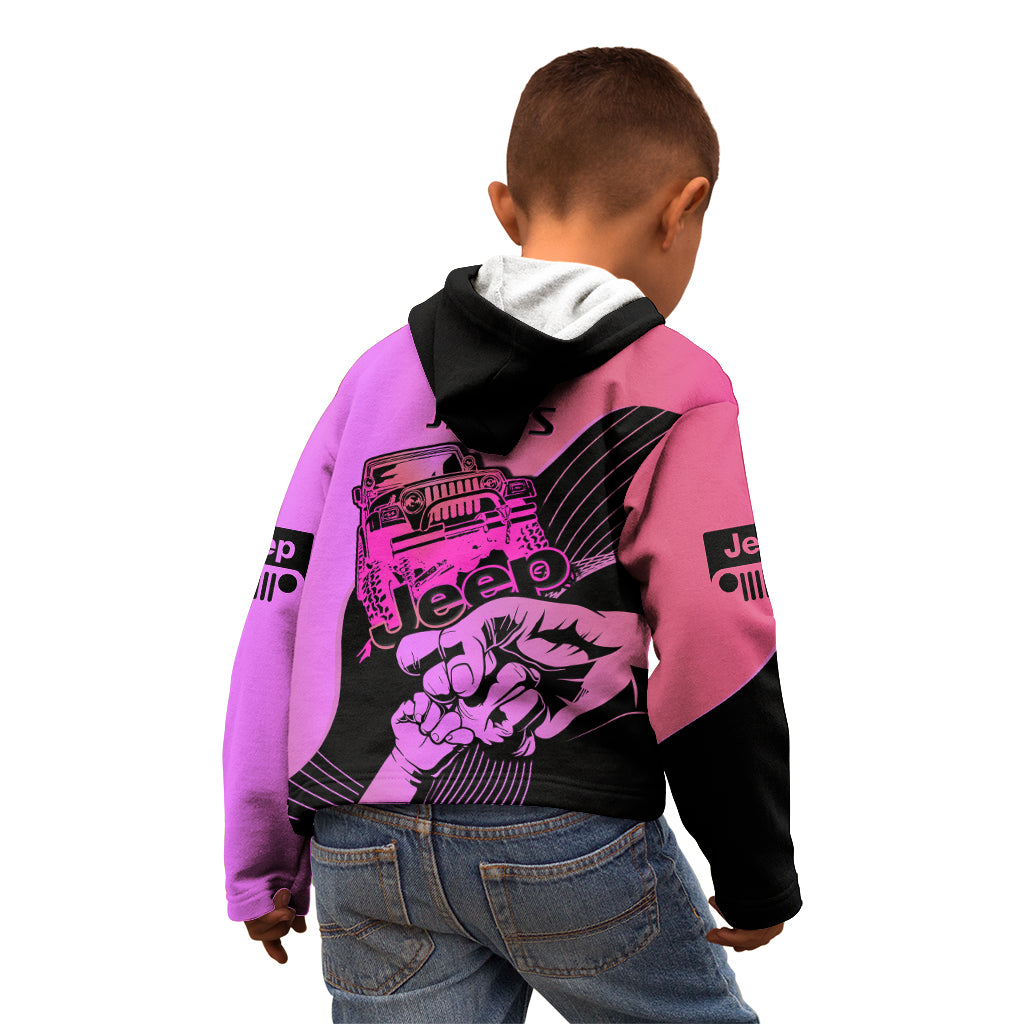 pink-jeep-dad-kid-hoodie-happy-fathers-day-best-dads-drive-jeeps