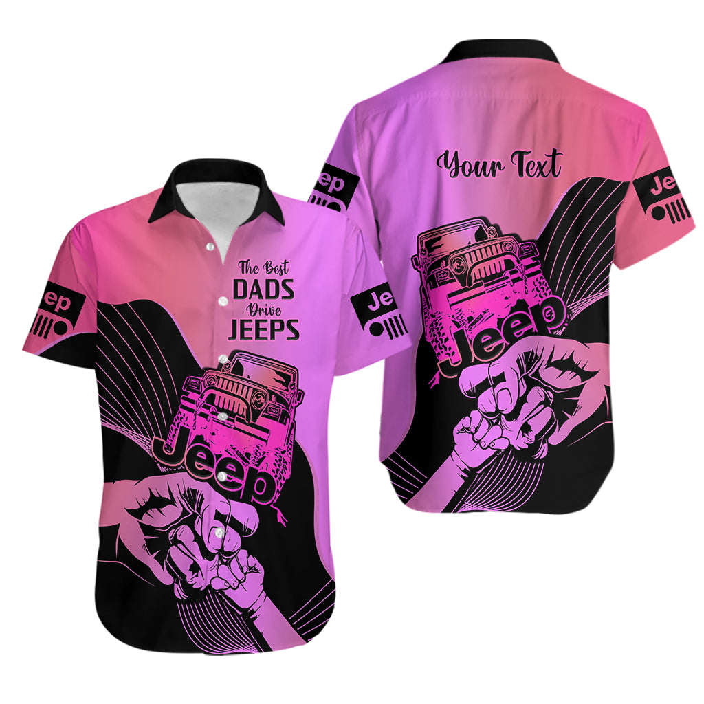 personalised-pink-jeep-dad-hawaiian-shirt-happy-fathers-day-best-dads-drive-jeeps