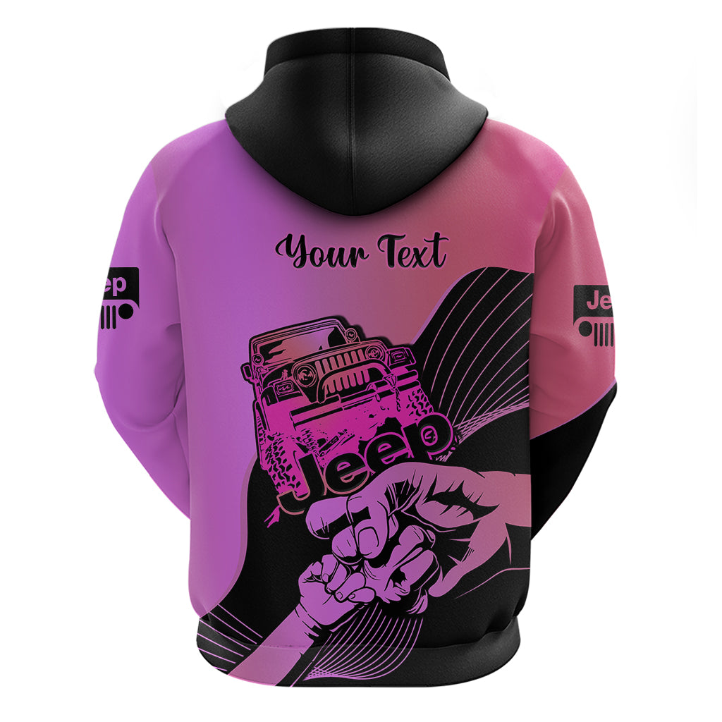 personalised-pink-jeep-dad-hoodie-happy-fathers-day-best-dads-drive-jeeps