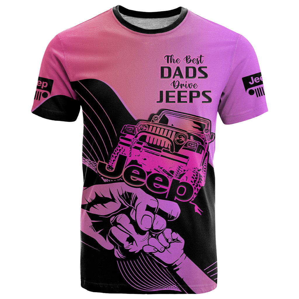 personalised-pink-jeep-dad-t-shirt-happy-fathers-day-best-dads-drive-jeeps