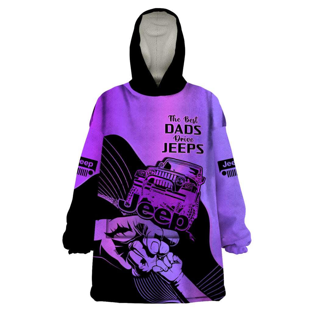 purple-jeep-dad-wearable-blanket-hoodie-happy-fathers-day-best-dads-drive-jeeps