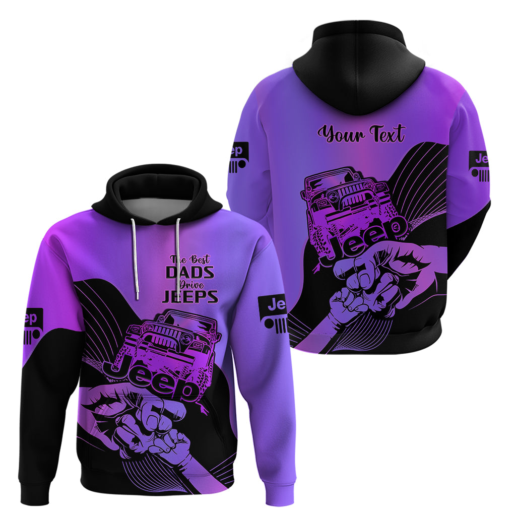 personalised-purple-jeep-dad-hoodie-happy-fathers-day-best-dads-drive-jeeps