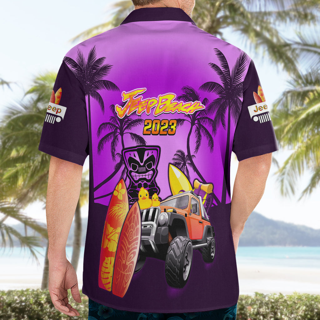 purple-jeep-beach-2023-hawaiian-shirt-happy-20th-anniversary