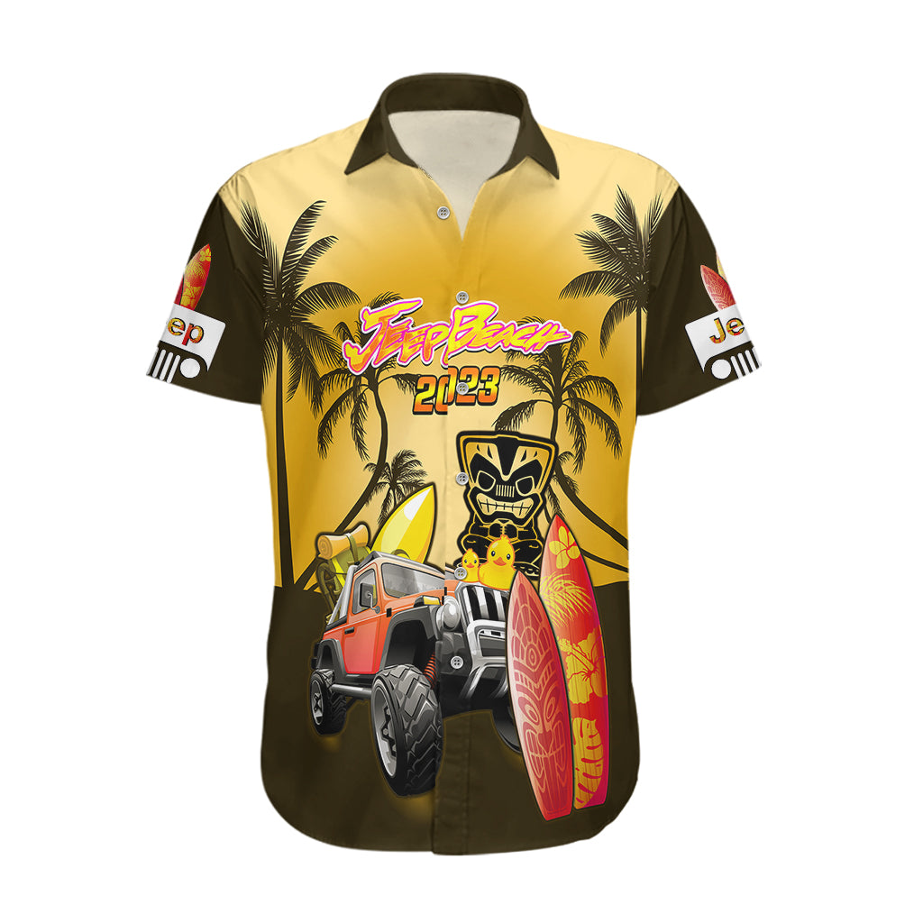 gold-jeep-beach-2023-hawaiian-shirt-happy-20th-anniversary