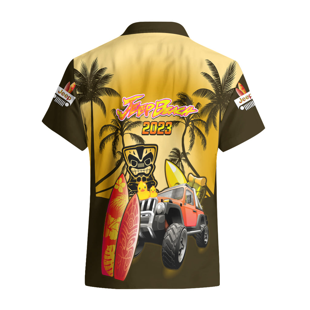 gold-jeep-beach-2023-hawaiian-shirt-happy-20th-anniversary