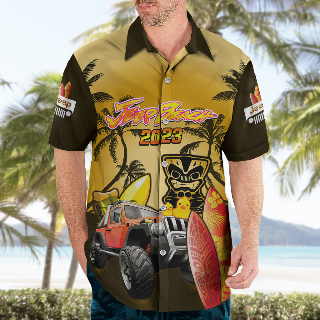 gold-jeep-beach-2023-hawaiian-shirt-happy-20th-anniversary