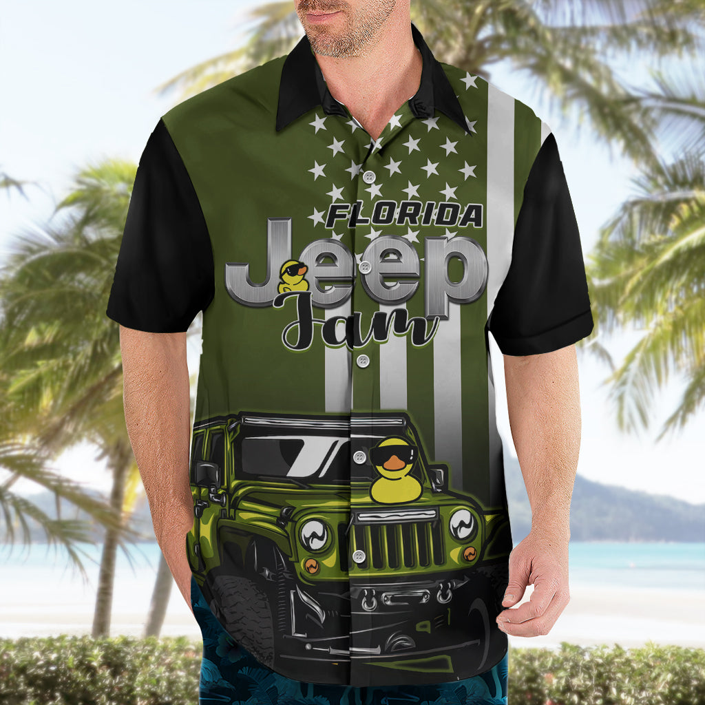 florida-jeep-jam-2023-with-duck-hawaiian-shirt-green-verison