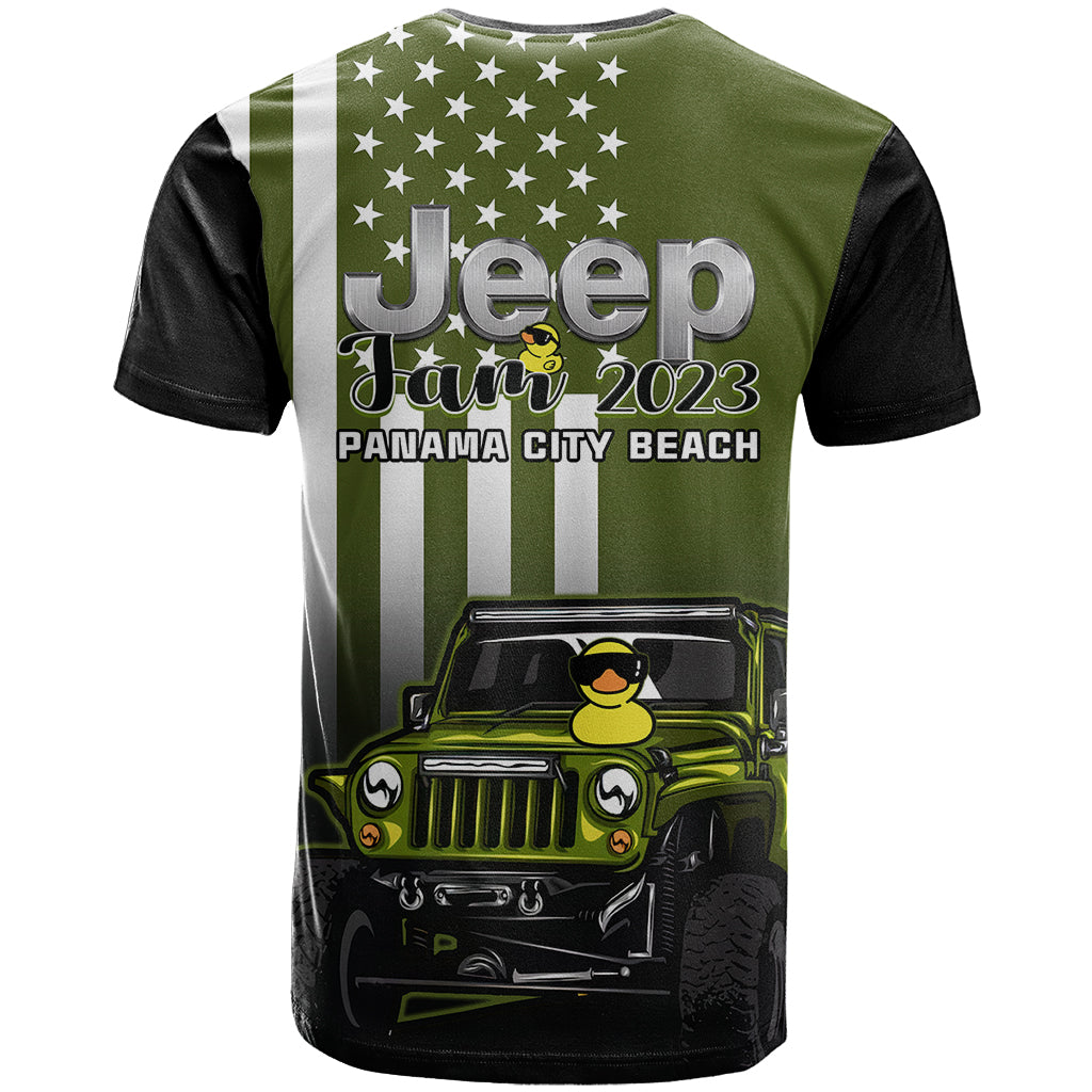 florida-jeep-jam-2023-with-duck-t-shirt-green-verison