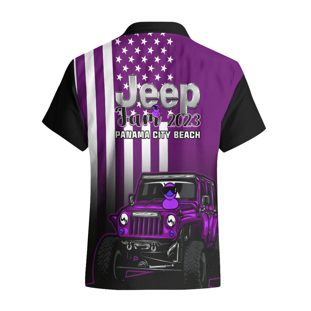 florida-jeep-jam-2023-with-duck-hawaiian-shirt-purple-verison