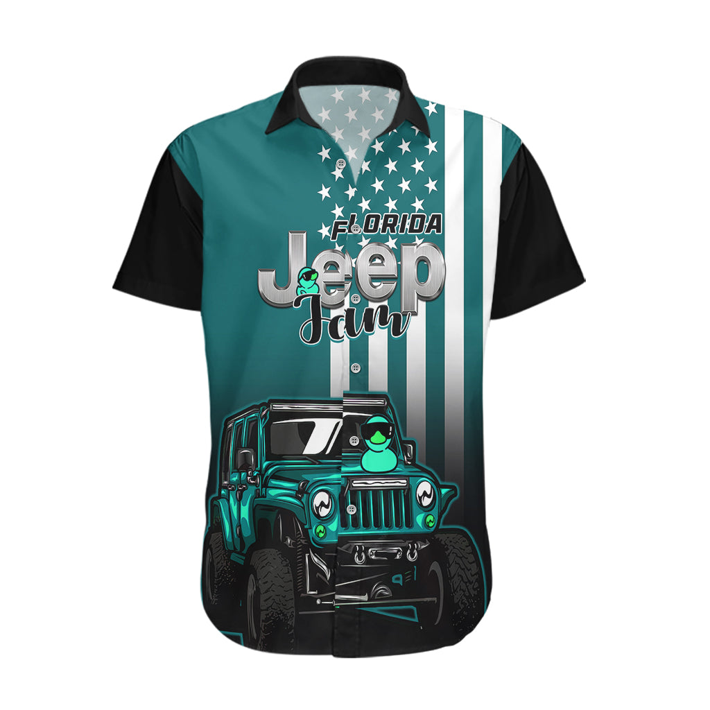 florida-jeep-jam-2023-with-duck-hawaiian-shirt-turquoise-verison