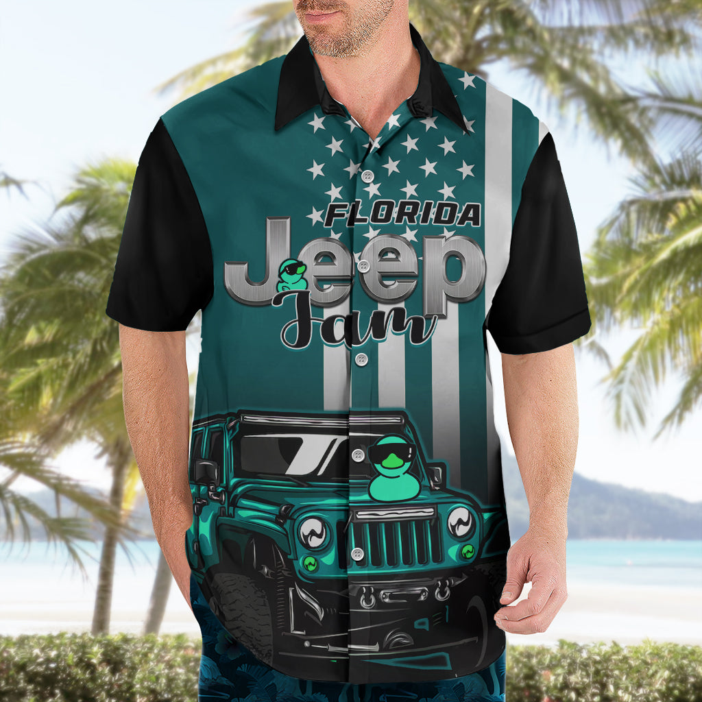 florida-jeep-jam-2023-with-duck-hawaiian-shirt-turquoise-verison