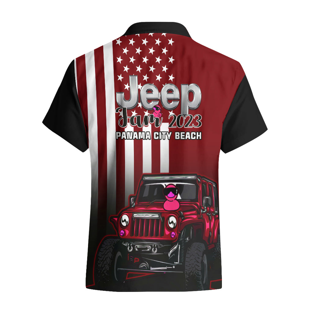 florida-jeep-jam-2023-with-duck-hawaiian-shirt-red-verison