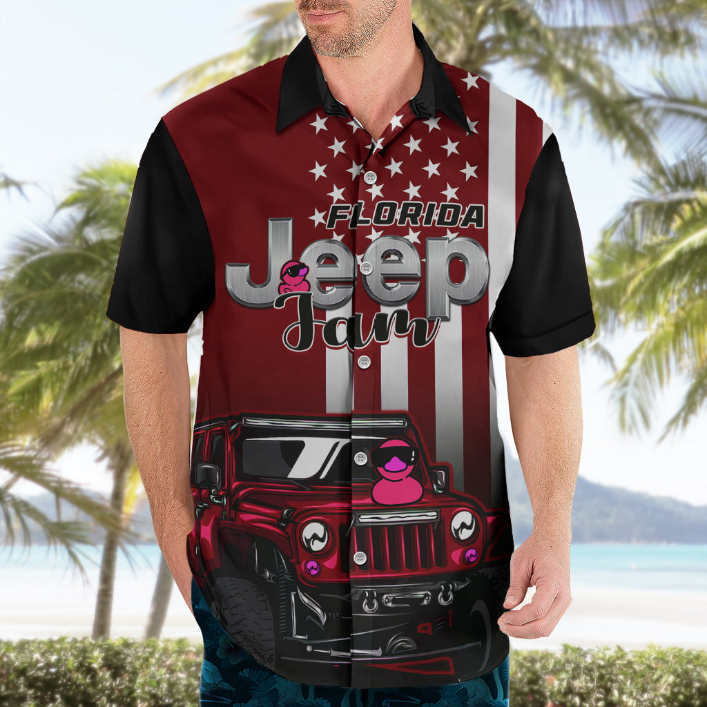 florida-jeep-jam-2023-with-duck-hawaiian-shirt-red-verison