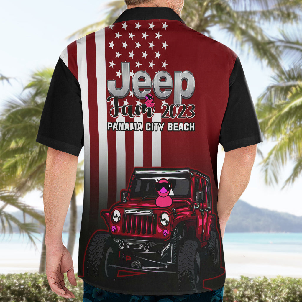 florida-jeep-jam-2023-with-duck-hawaiian-shirt-red-verison