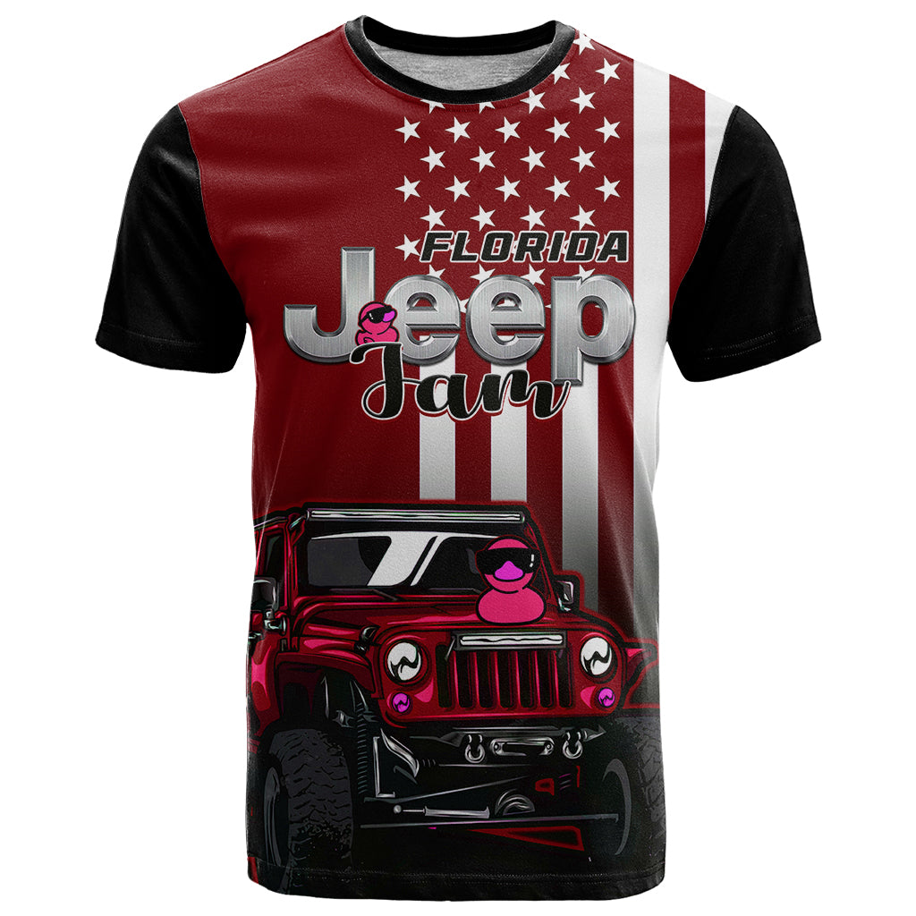 florida-jeep-jam-2023-with-duck-t-shirt-red-verison