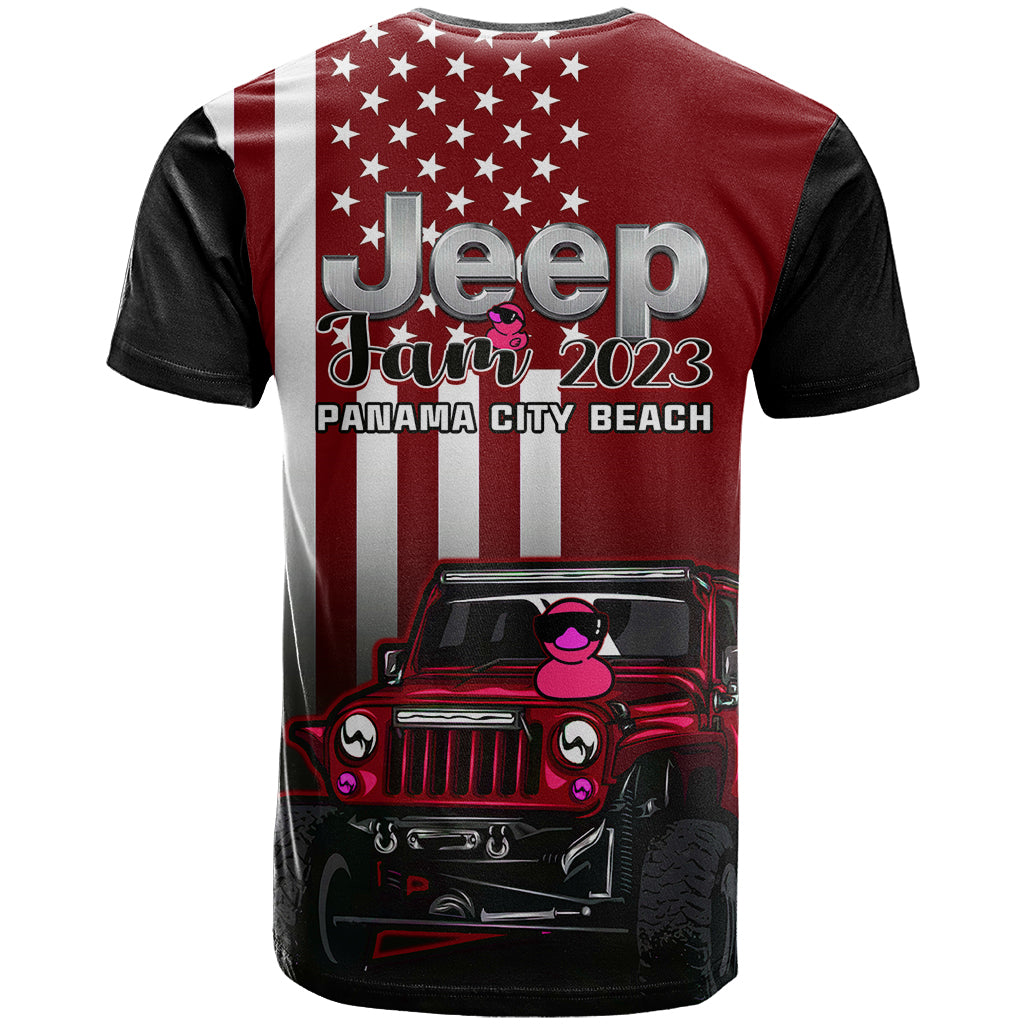 florida-jeep-jam-2023-with-duck-t-shirt-red-verison