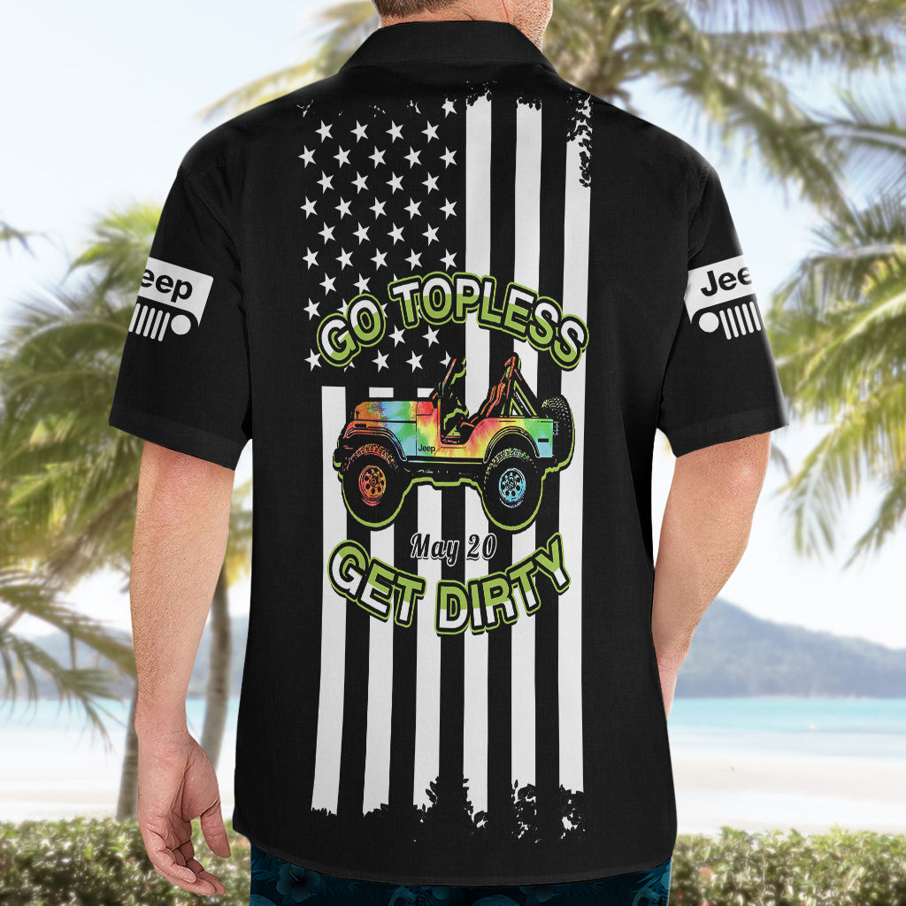 jeep-go-topless-day-2023-get-dirty-hawaiian-shirt-black-version