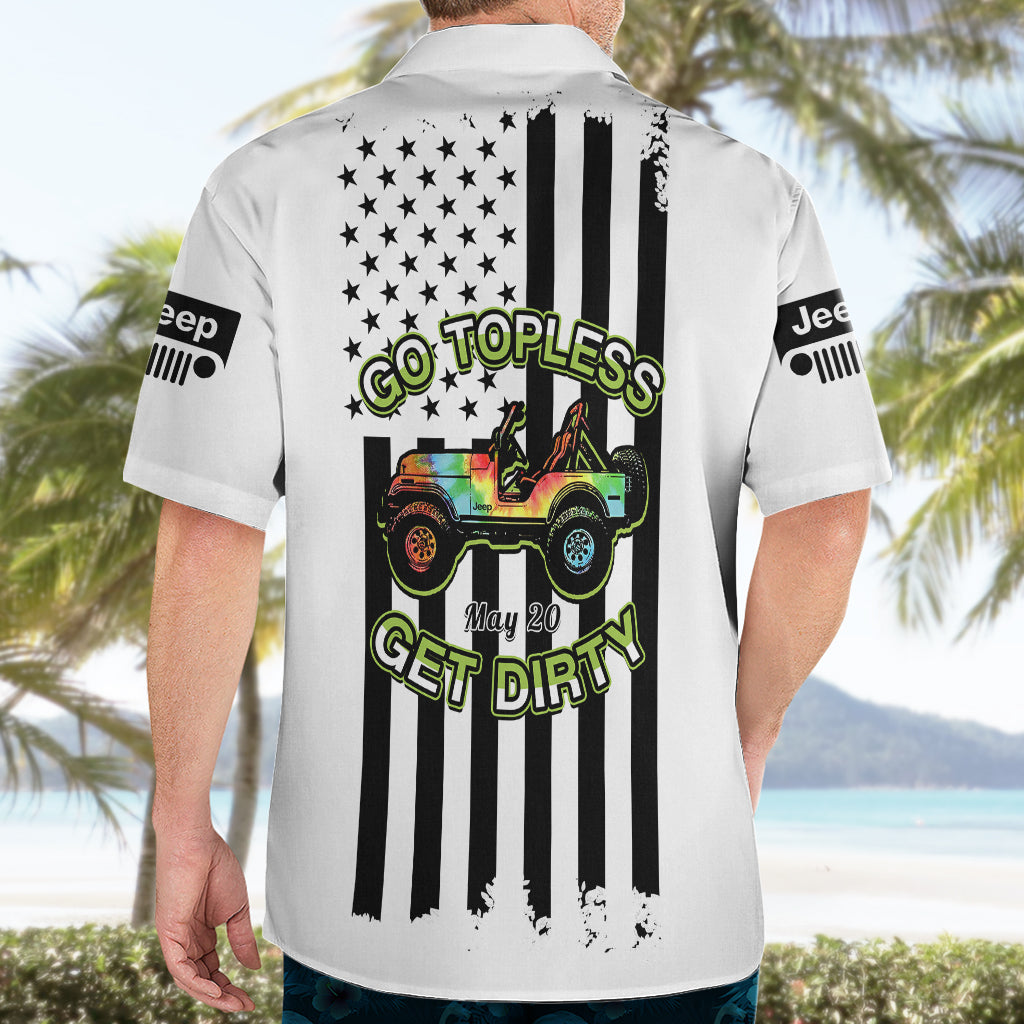 jeep-go-topless-day-2023-get-dirty-hawaiian-shirt-white-version