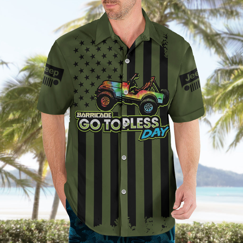 jeep-go-topless-day-2023-get-dirty-hawaiian-shirt-green-version