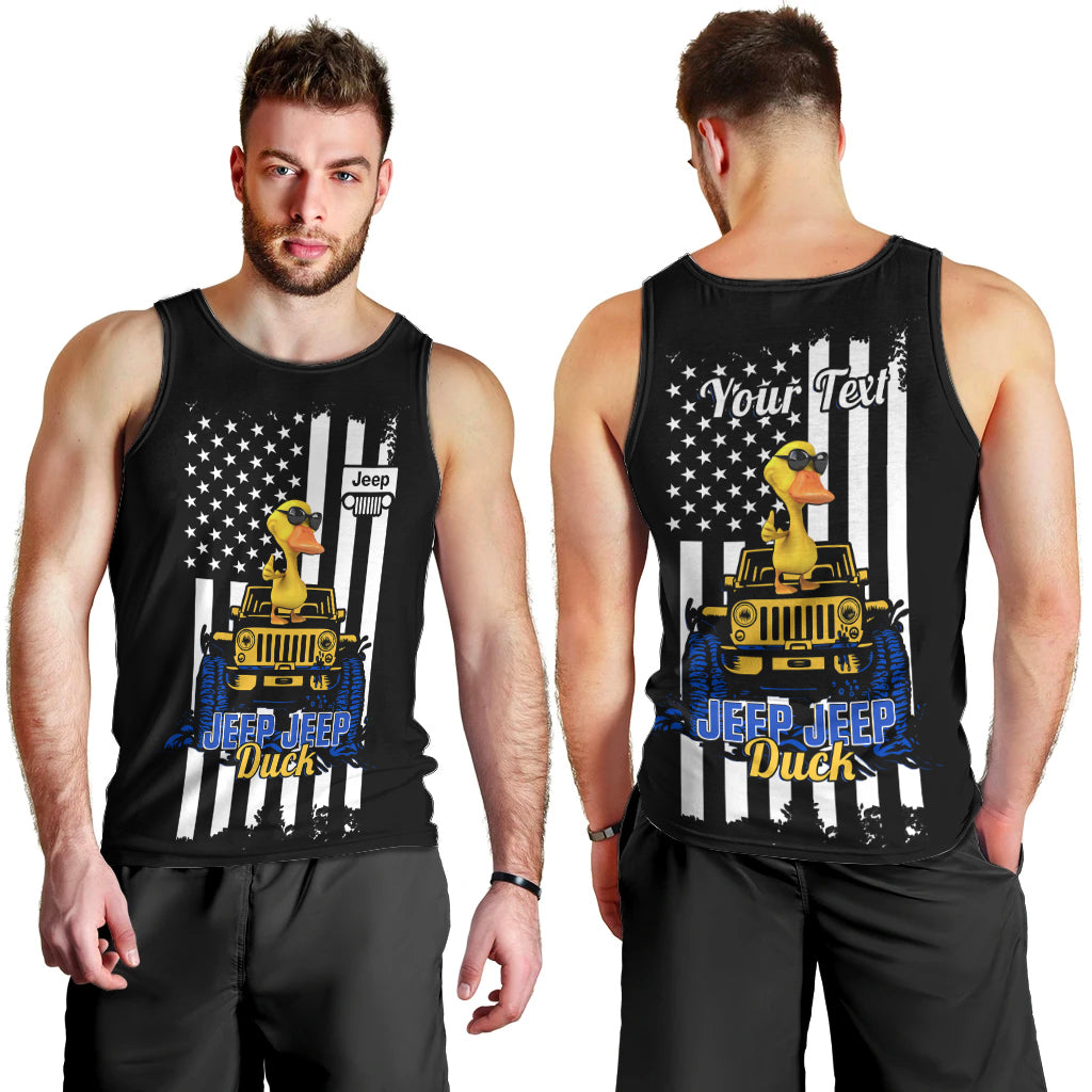 personalised-jeep-jeep-duck-men-tank-top-special-version