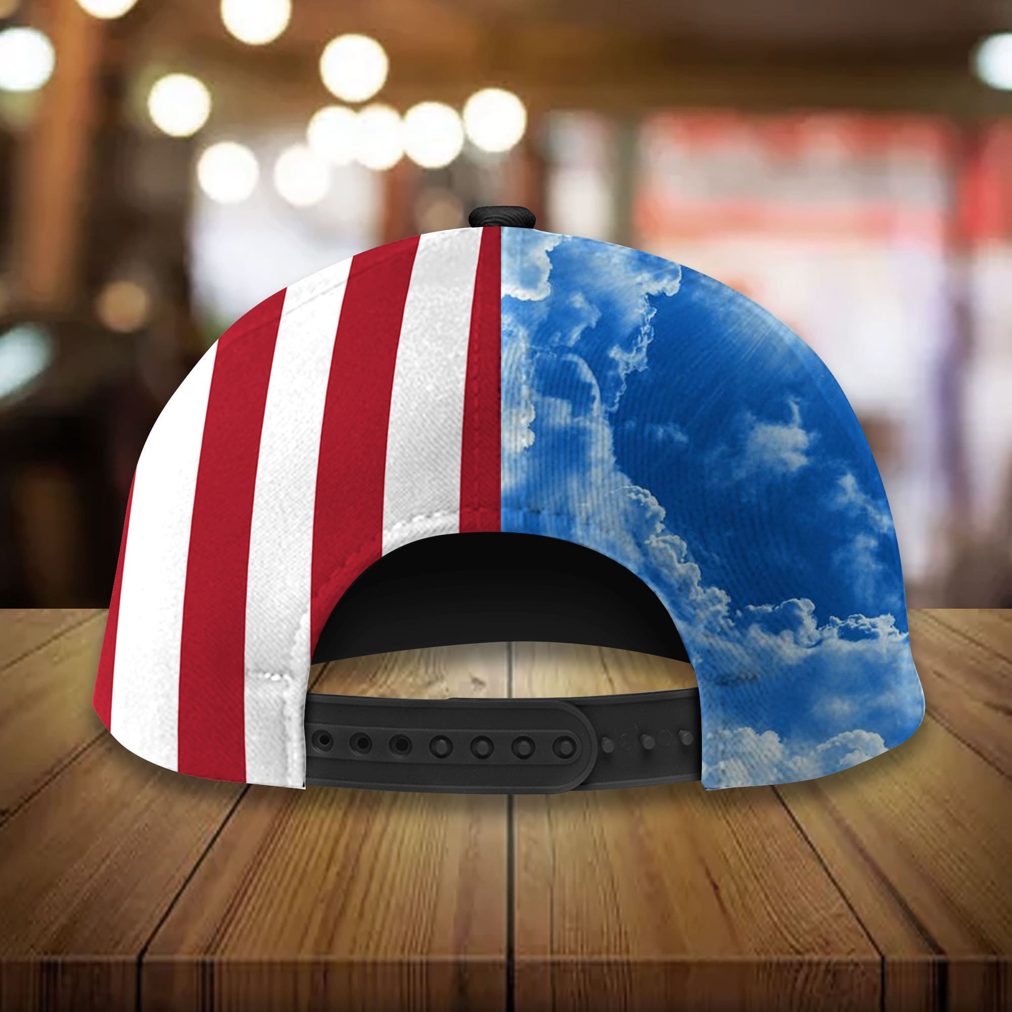 Premium USA Eagle Patriotic 3D Cap United States Sky Hat Personalized