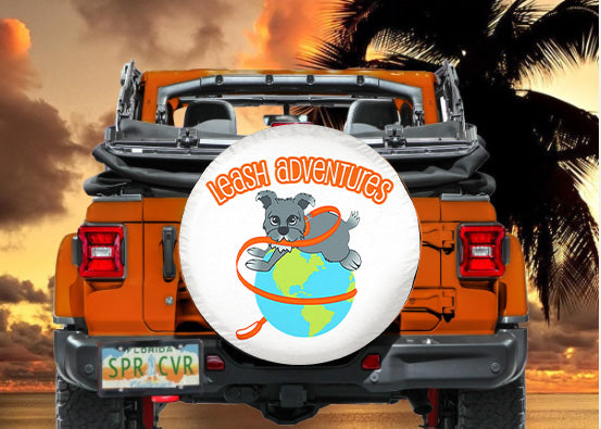 Jeep Tire Covers - Spare Tire Cover Leash Adventures