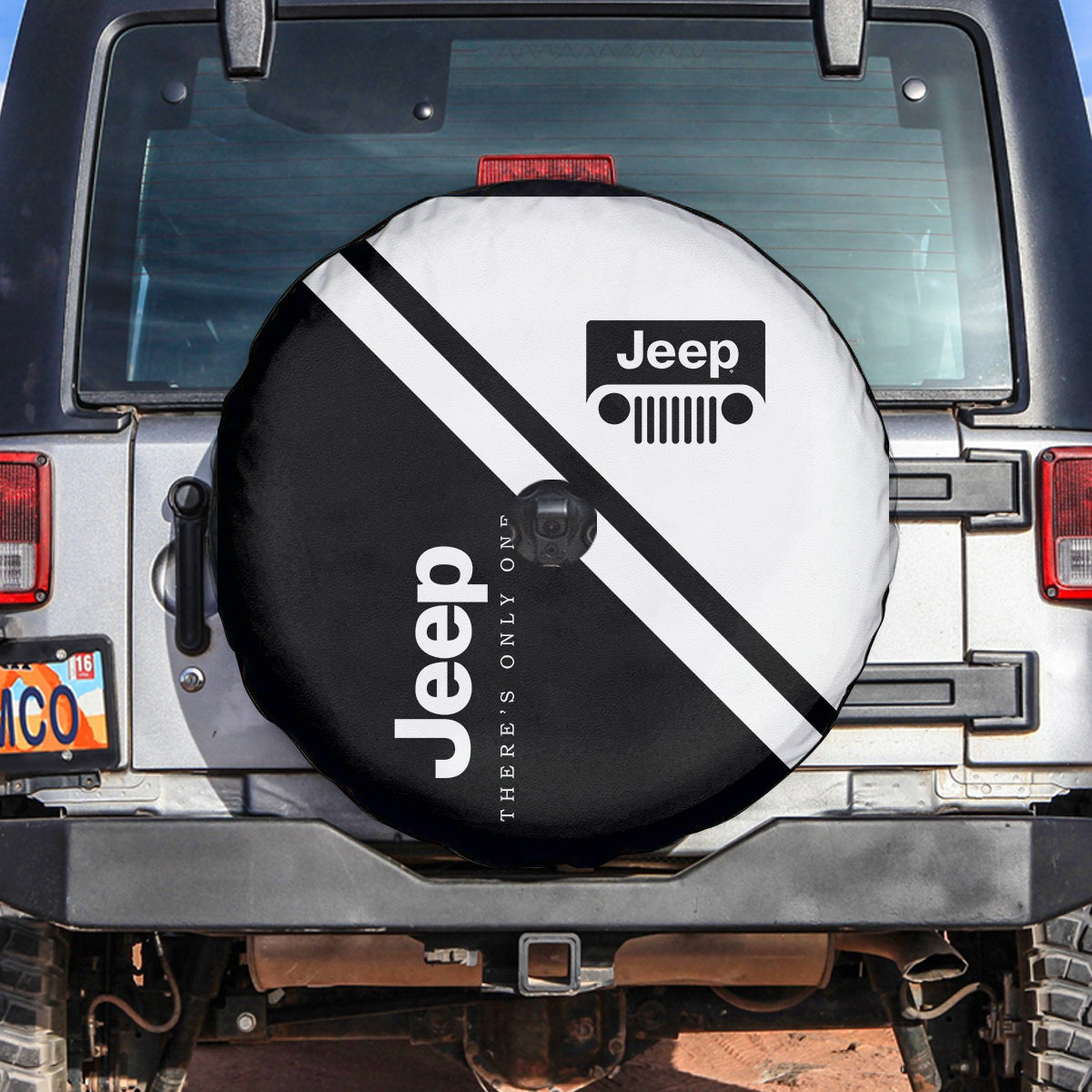 Jeep There's Only One Automotive  Spare Tire Cover