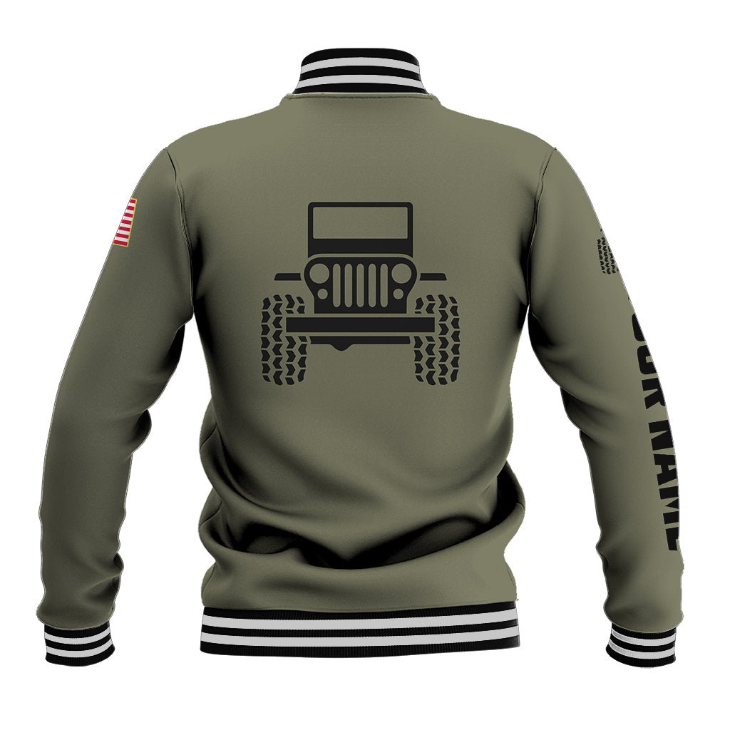 personalized-custom-name-simple-jeep-baseball-jacket-olive-military