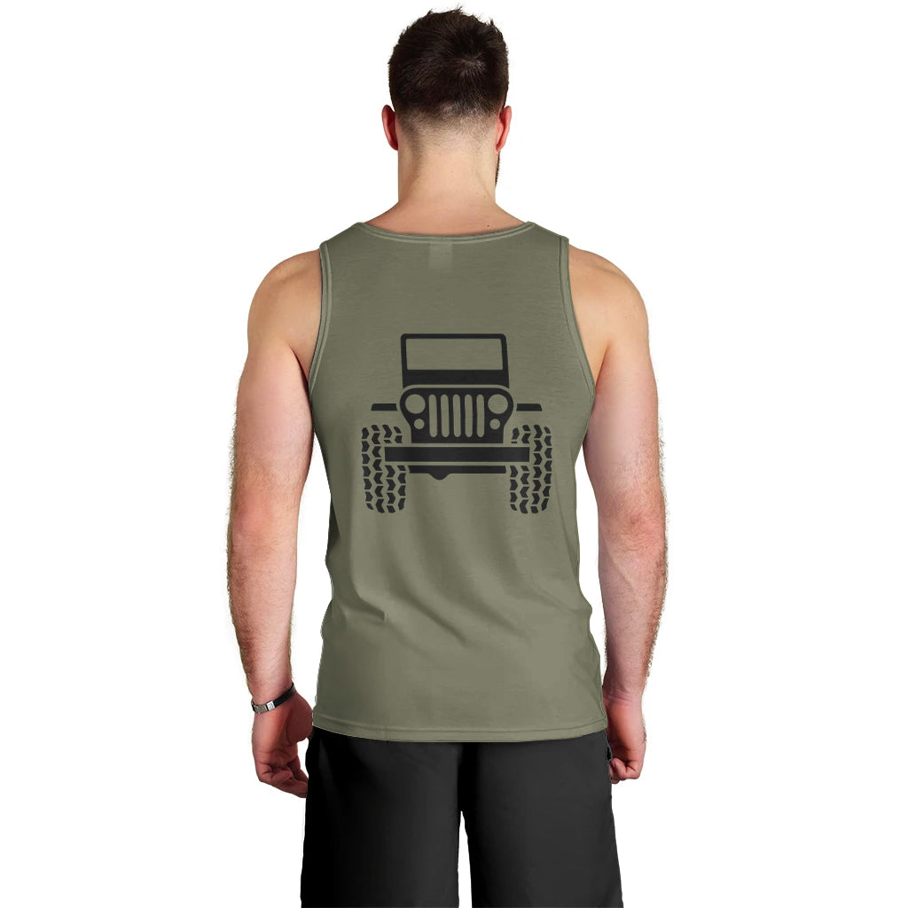 personalized-custom-name-simple-jeep-men-tank-top-olive-military