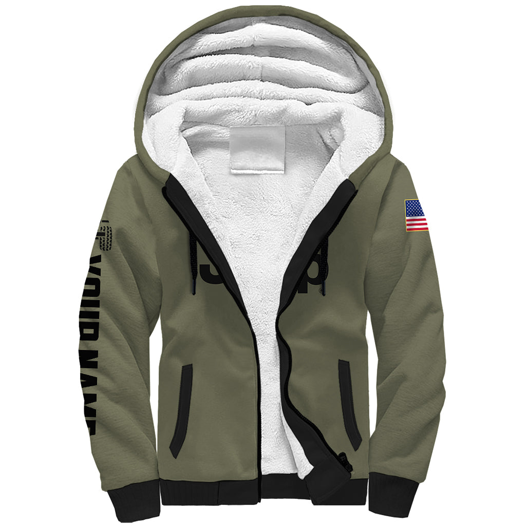 personalized-custom-name-simple-jeep-sherpa-hoodie-olive-military