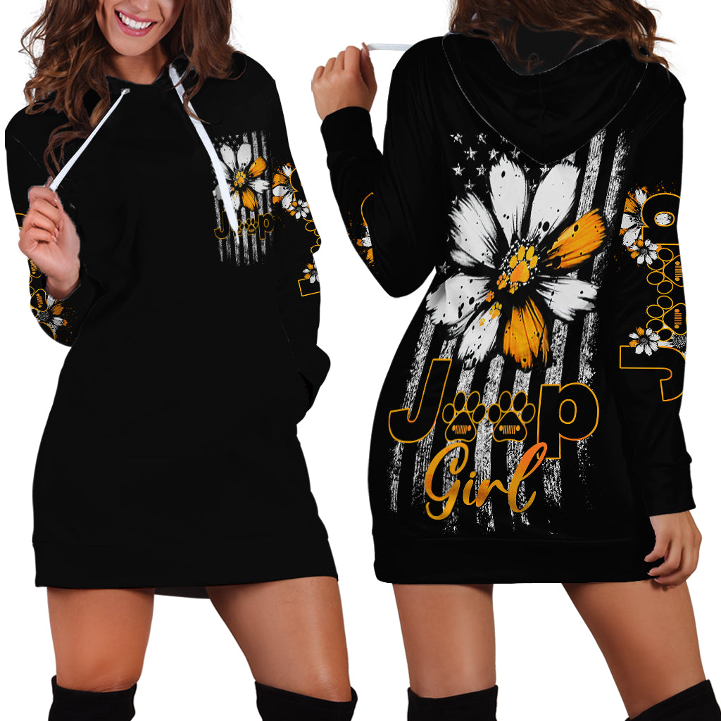 jeep-girl-dog-paw-daisy-hoodie-dress