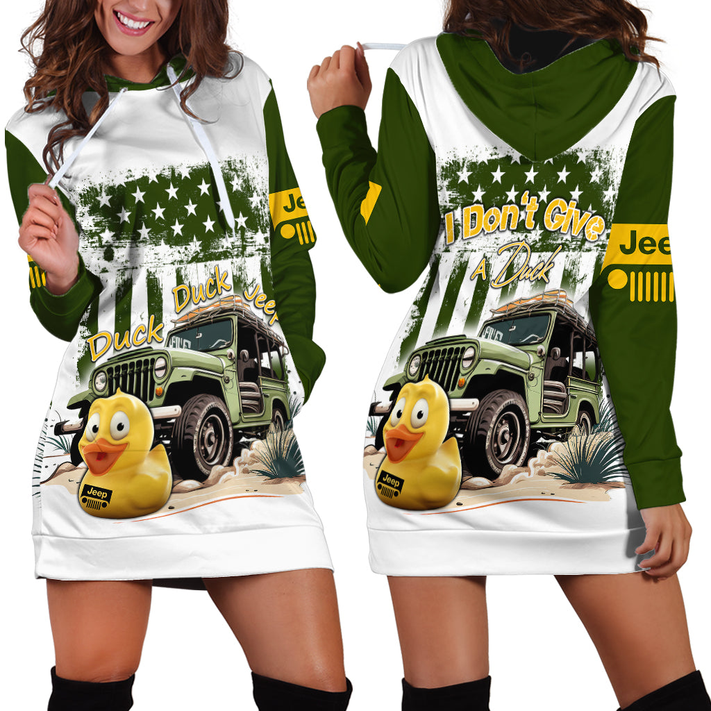 duck-duck-jeep-hoodie-dress-i-dont-give-a-duck-mix-green-american-flag