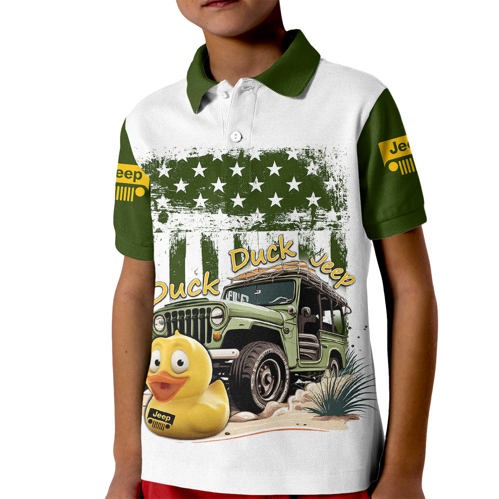 duck-duck-jeep-kid-polo-shirt-i-dont-give-a-duck-mix-green-american-flag