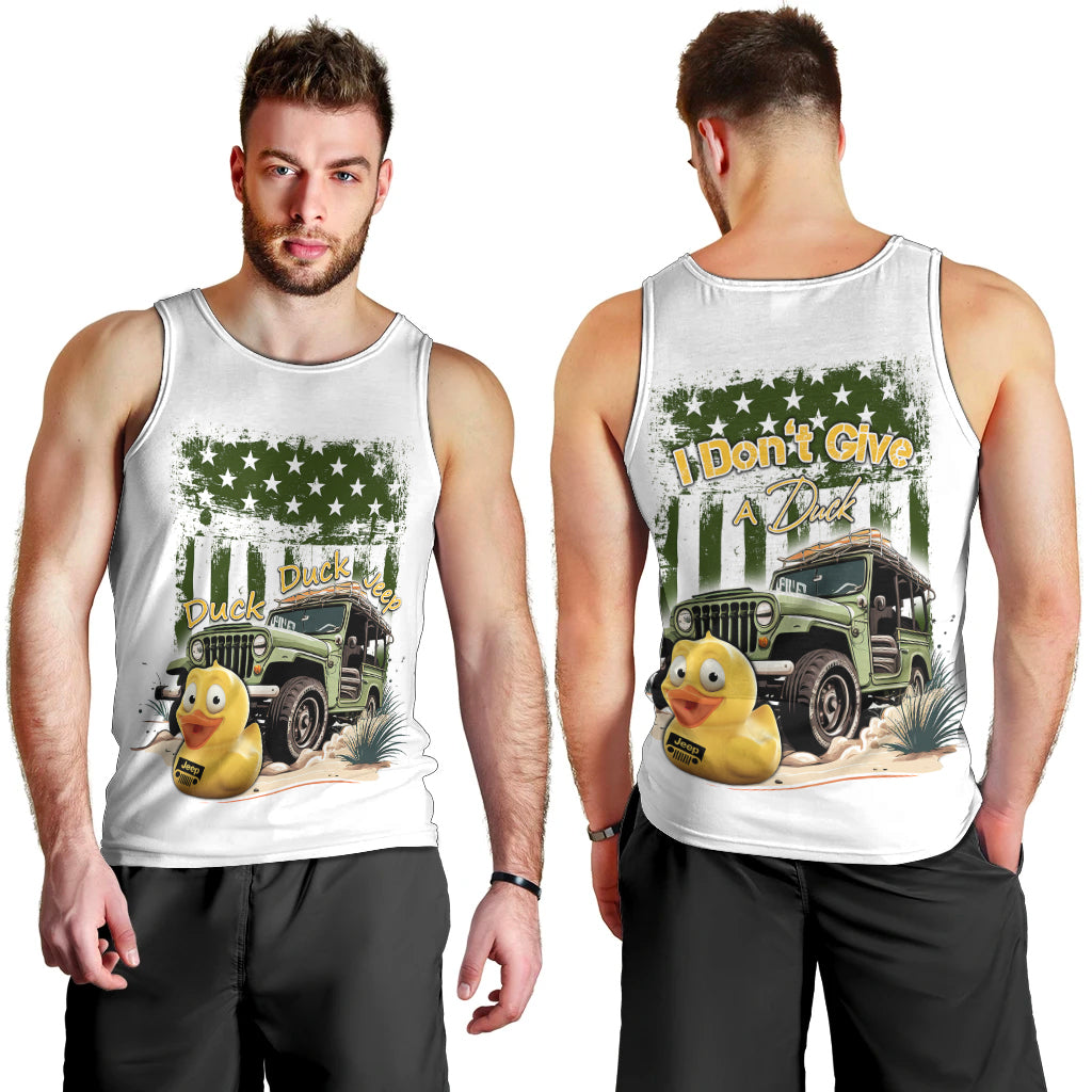 duck-duck-jeep-men-tank-top-i-dont-give-a-duck-mix-green-american-flag