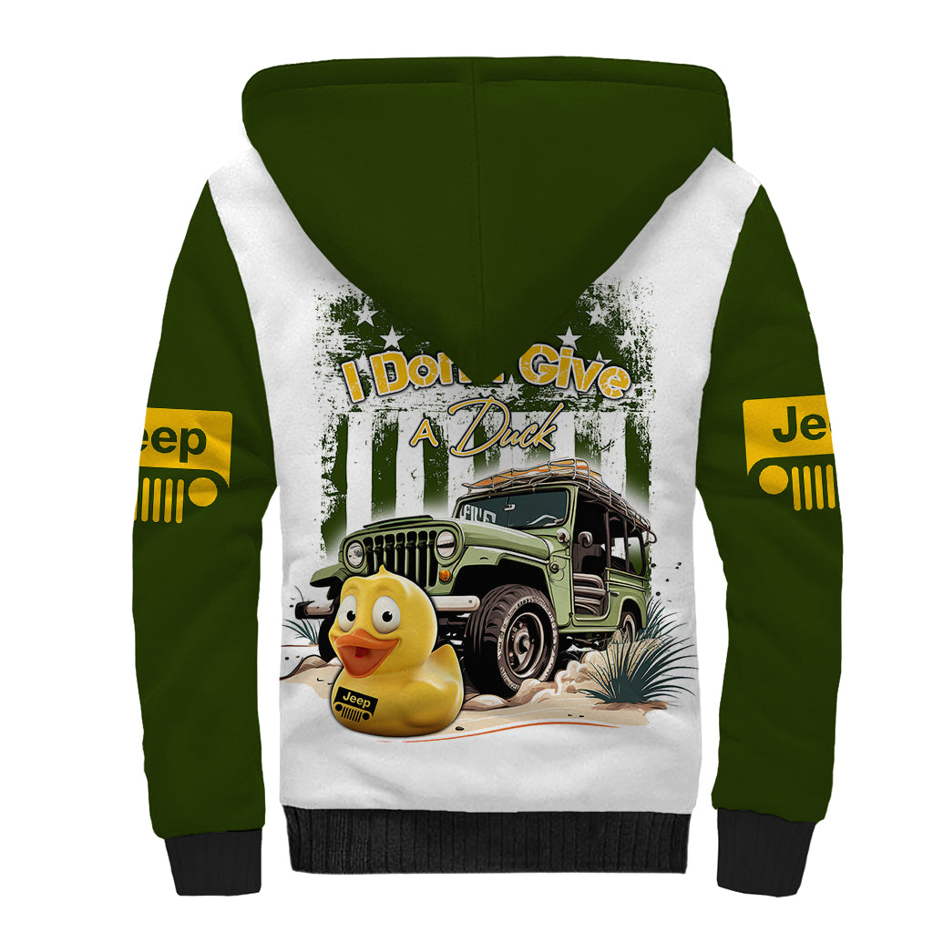 duck-duck-jeep-sherpa-hoodie-i-dont-give-a-duck-mix-green-american-flag