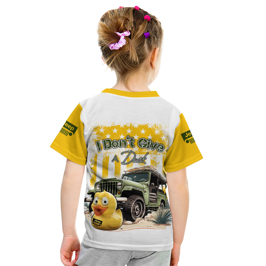 duck-duck-jeep-kid-t-shirt-i-dont-give-a-duck-mix-yellow-american-flag